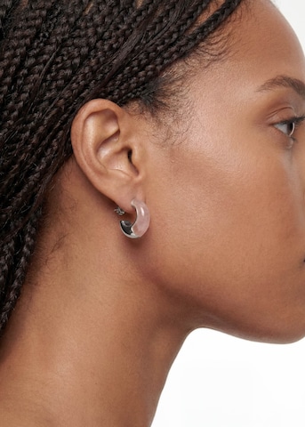 PURELEI - Pendientes 'Natural Grace' en plata