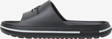 Pepe Jeans - Zapatos abiertos en negro: frente