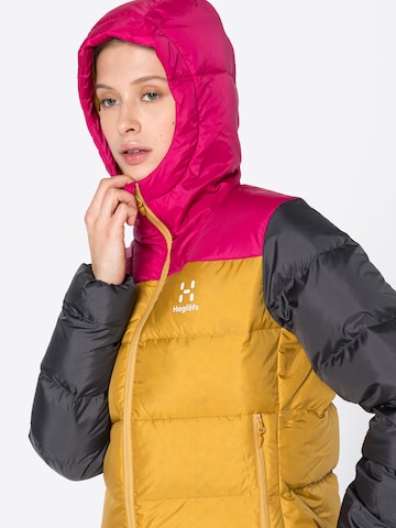 Haglöfs Outdoor jacket 'Bield' in Gold