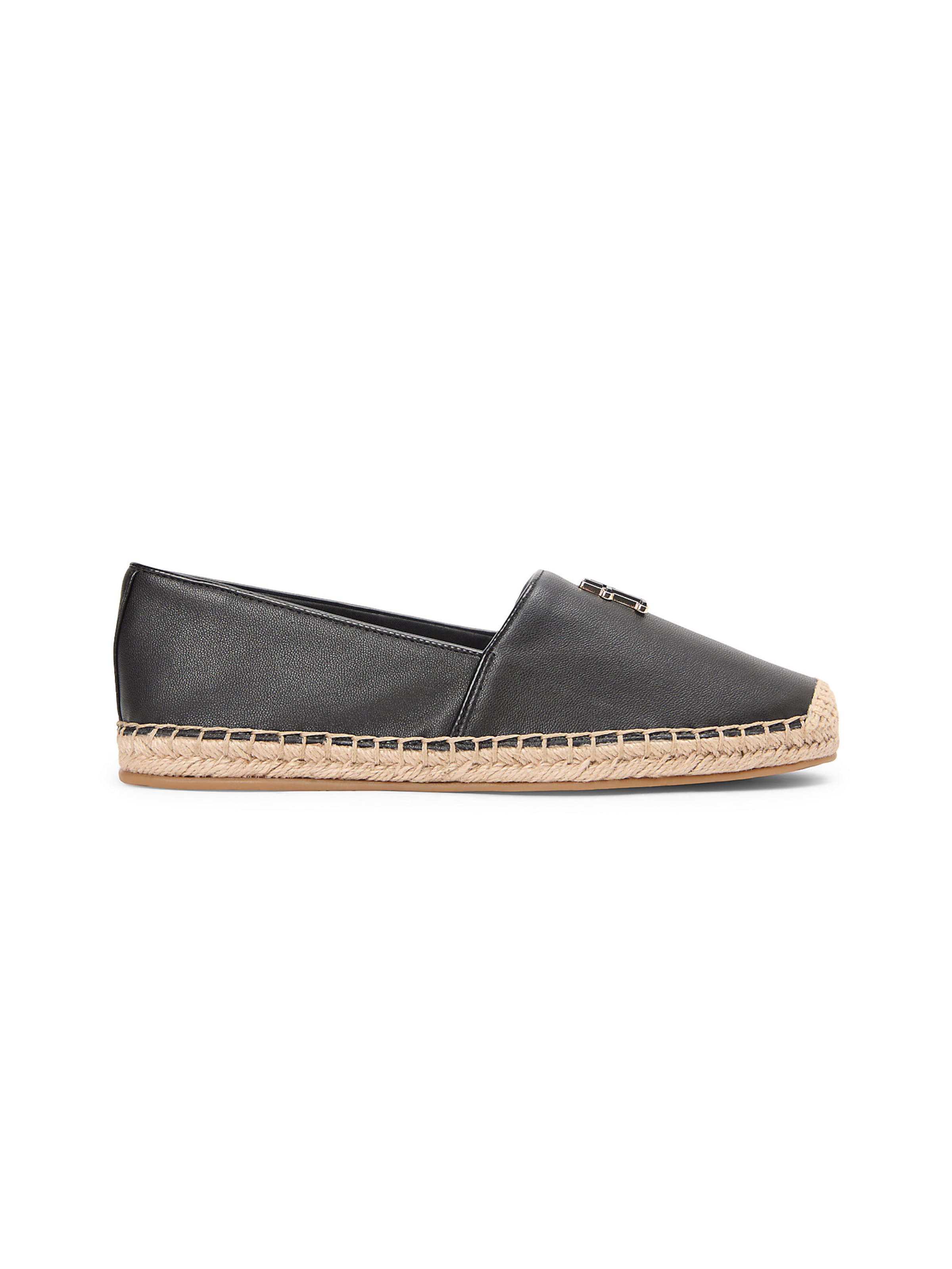 TOMMY HILFIGER Espadrilles in Black