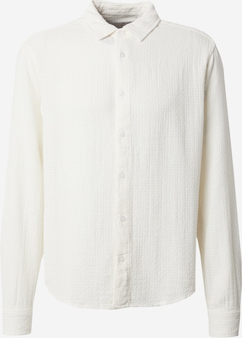 Only & Sons Средняя посадка Рубашка 'ONSSEA' в Бежевый: спереди