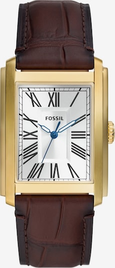 FOSSIL Analog Watch in Brown / Gold / White, Item view