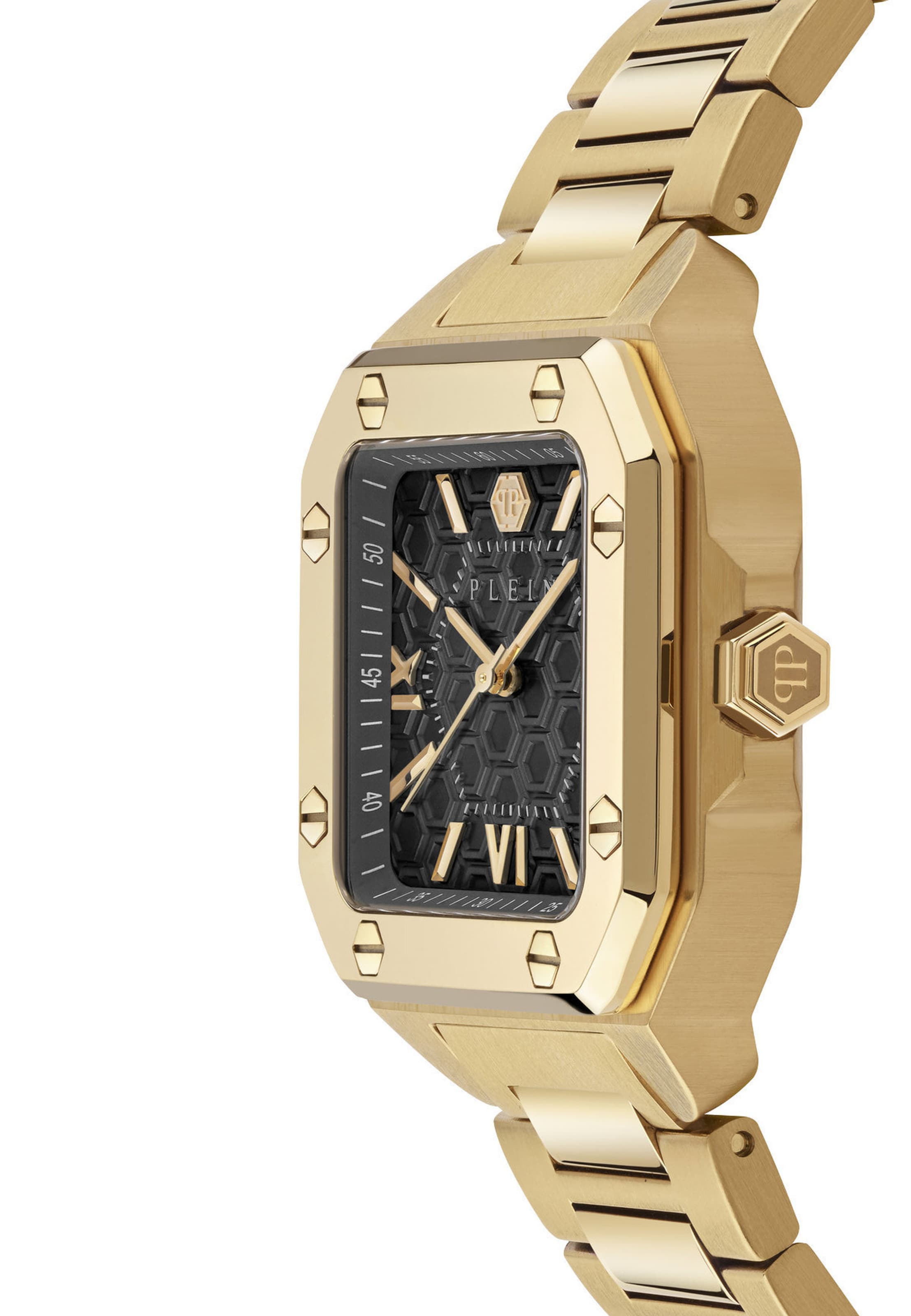 Philipp Plein Watches Analog watch 'Plein Edge' in Gold