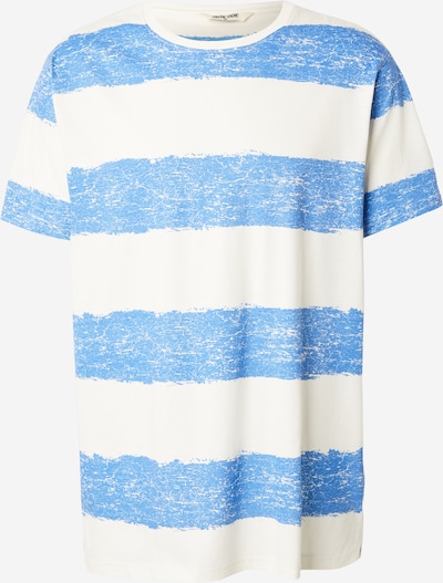 Marškinėliai 'Paint' iš INDICODE JEANS, spalva – azuro spalva / balta, Prekių apžvalga