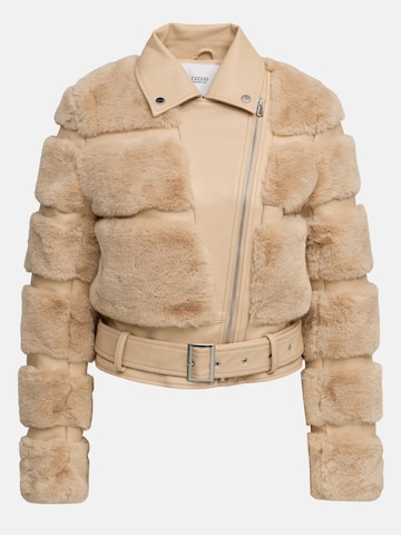 Tazzio Between-Season Jacket 'F800' in Beige: front