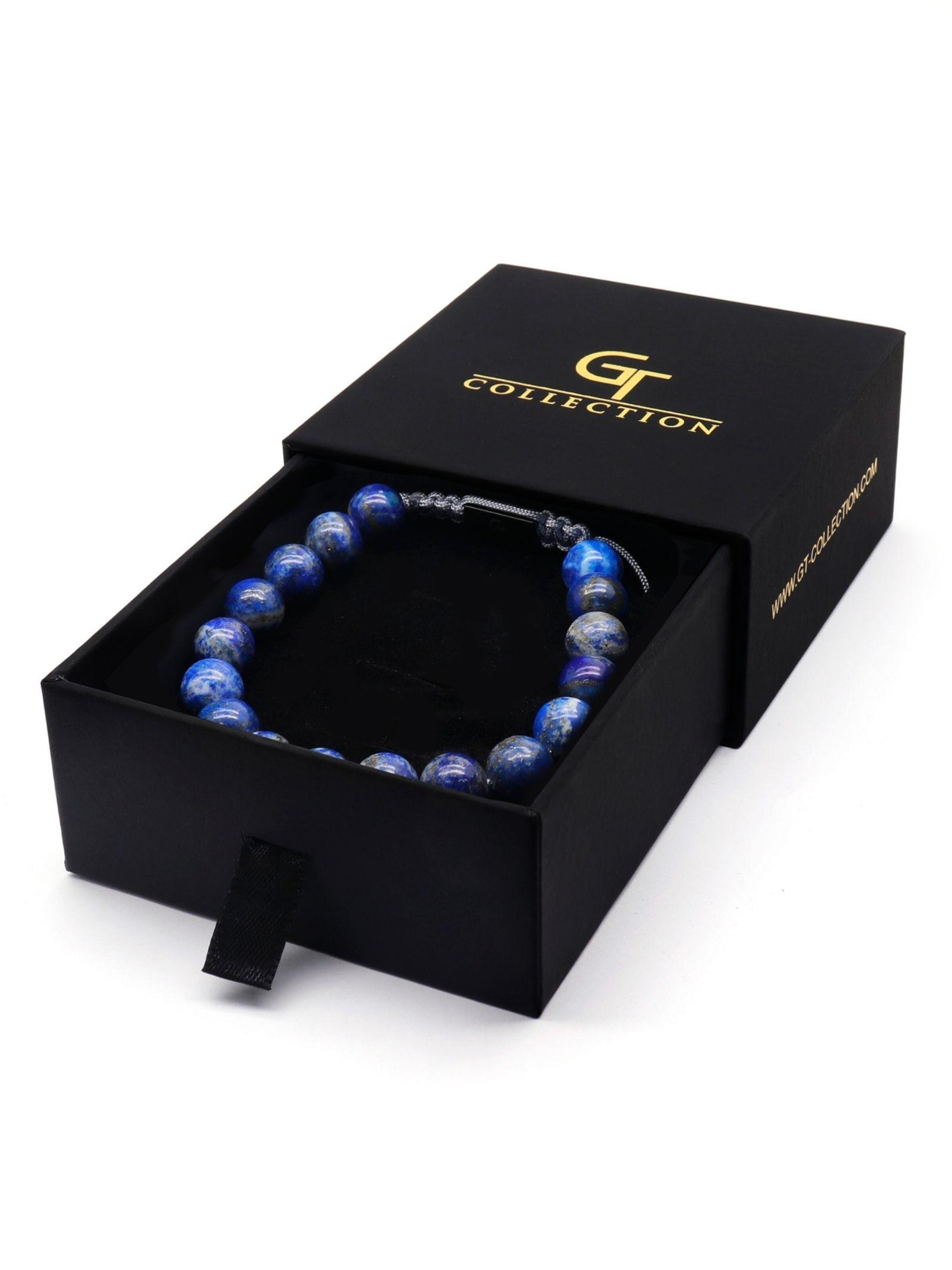 GT Collection - Pulsera 'Single-Bead' en azul