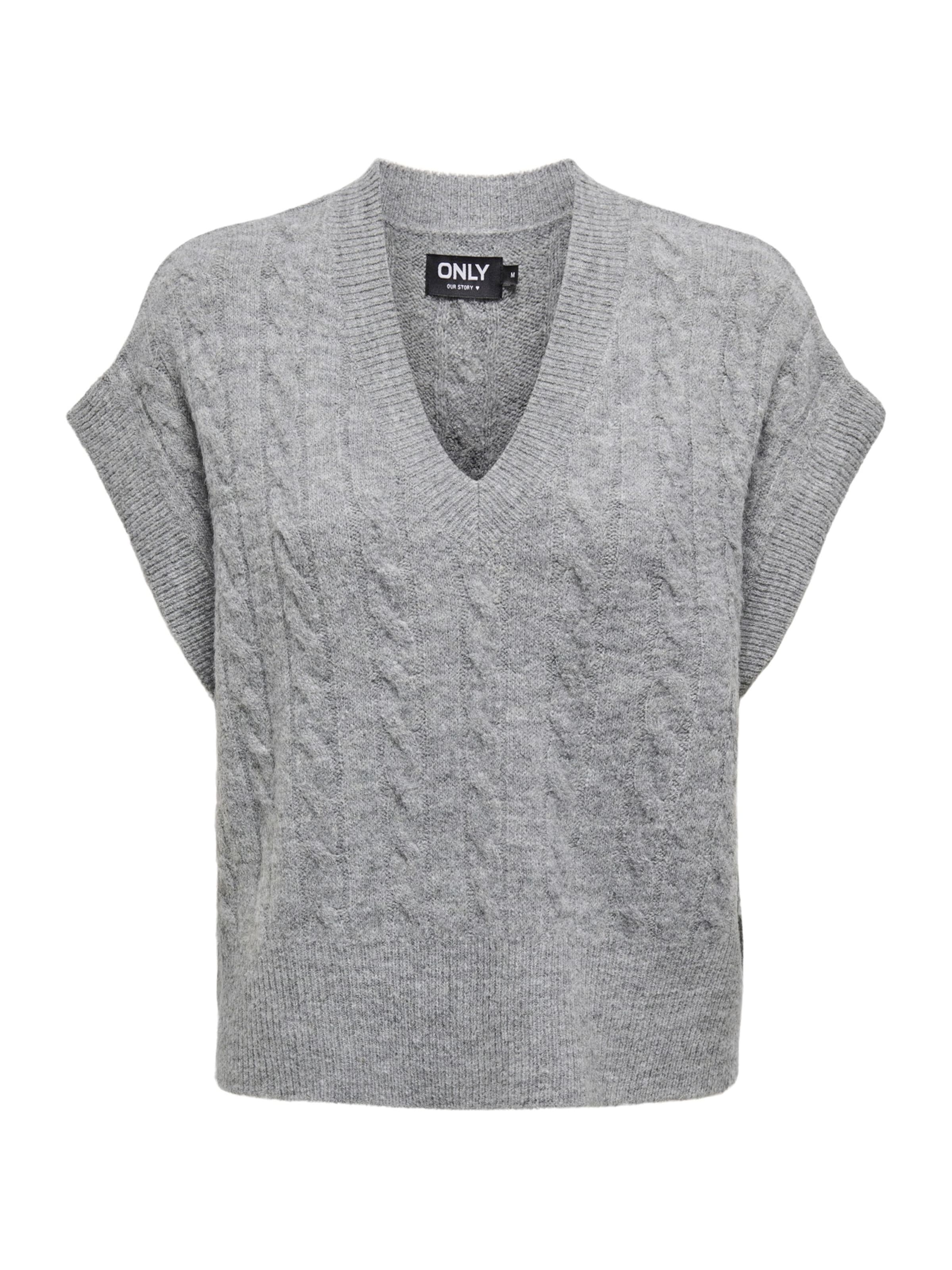 ONLY Sweater 'ONLMELODY' in Grey: front