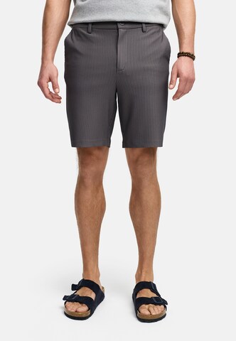 INDICODE JEANS Regular Broek 'Gustiono' in Grijs: voorkant