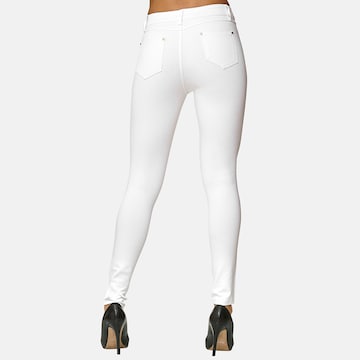 Skinny Jean Elara en blanc
