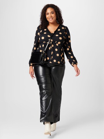 Dorothy Perkins Curve Blouse in Zwart