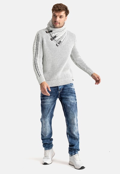 CIPO & BAXX Sweater in Grey, Item view