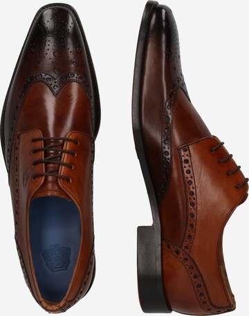 MELVIN & HAMILTON Lace-Up Shoes 'Martin' in Brown