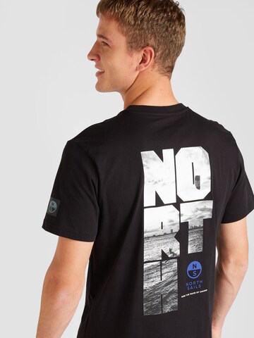 North Sails T-Shirt in Schwarz