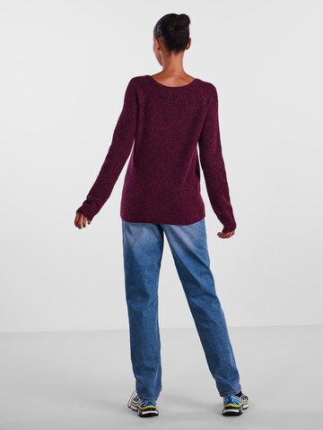 PIECES Pullover 'Ellen' in Lila