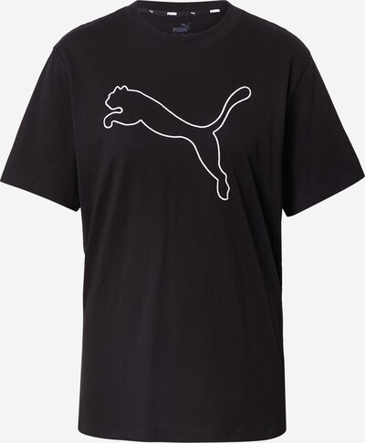 Tricou funcțional PUMA pe negru / alb, Vizualizare produs