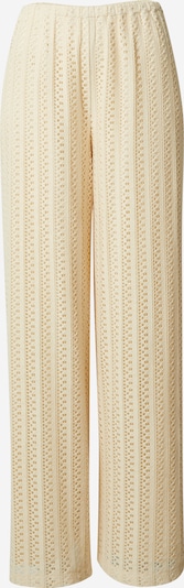 Pantaloni 'Liz' OUT OF ORBIT pe alb lână, Vizualizare produs