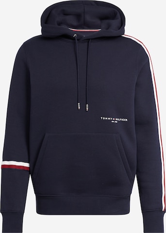 TOMMY HILFIGER - Sudadera en azul: frente