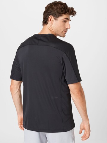 ADIDAS SPORTSWEAR Performance shirt 'Workout Pu-Coated' in Black