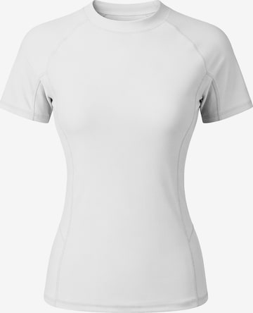 MEETWEE Performance shirt 'Sports swimming short-sleeved UPF50+ top' in White: front