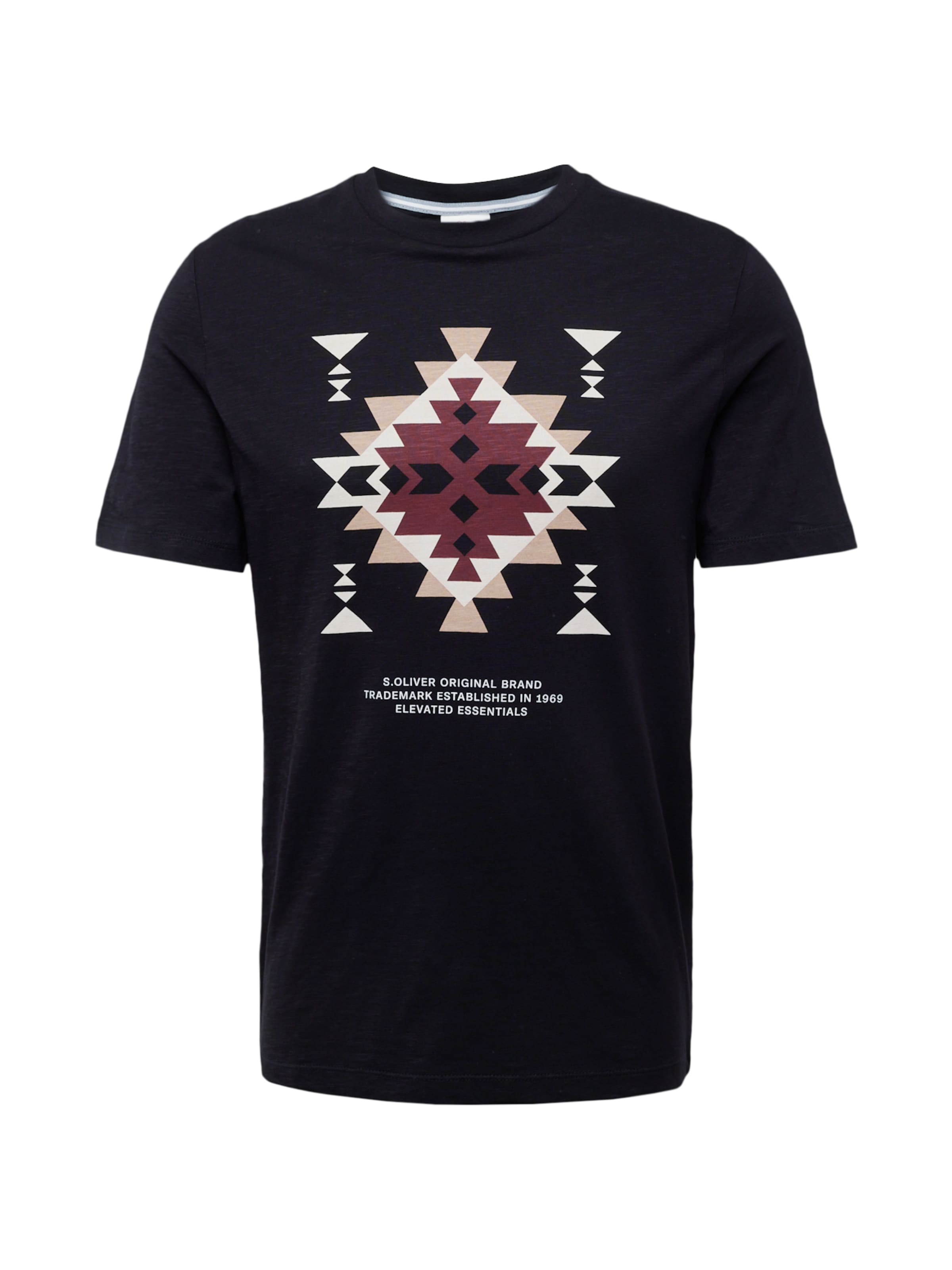 s.Oliver Shirt in Black: front