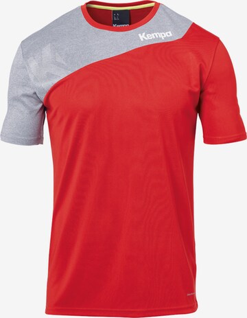 KEMPA Trikot – červená: přední strana