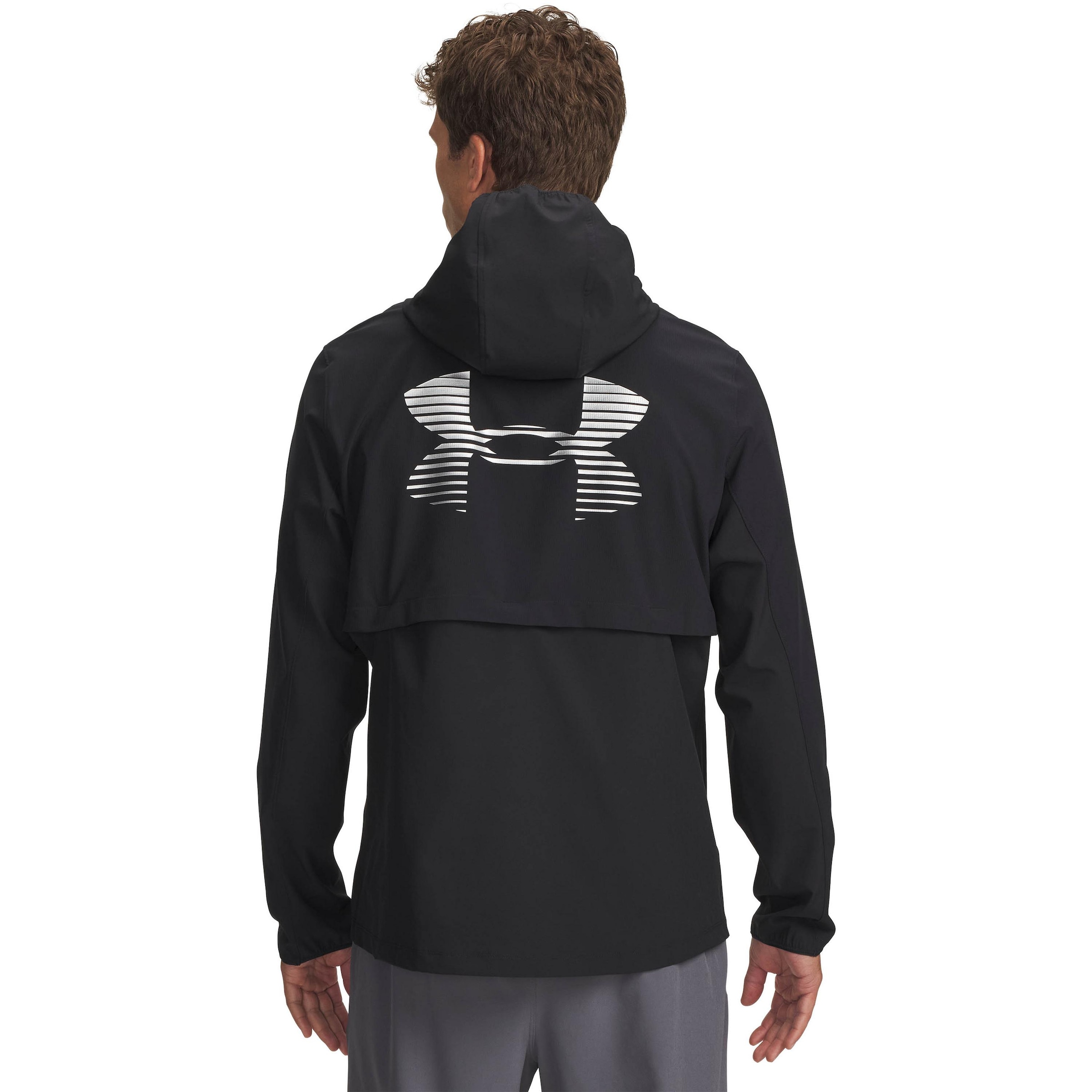 UNDER ARMOUR Sportjas 'UA Velociti Pro Storm Jacket' in Zwart