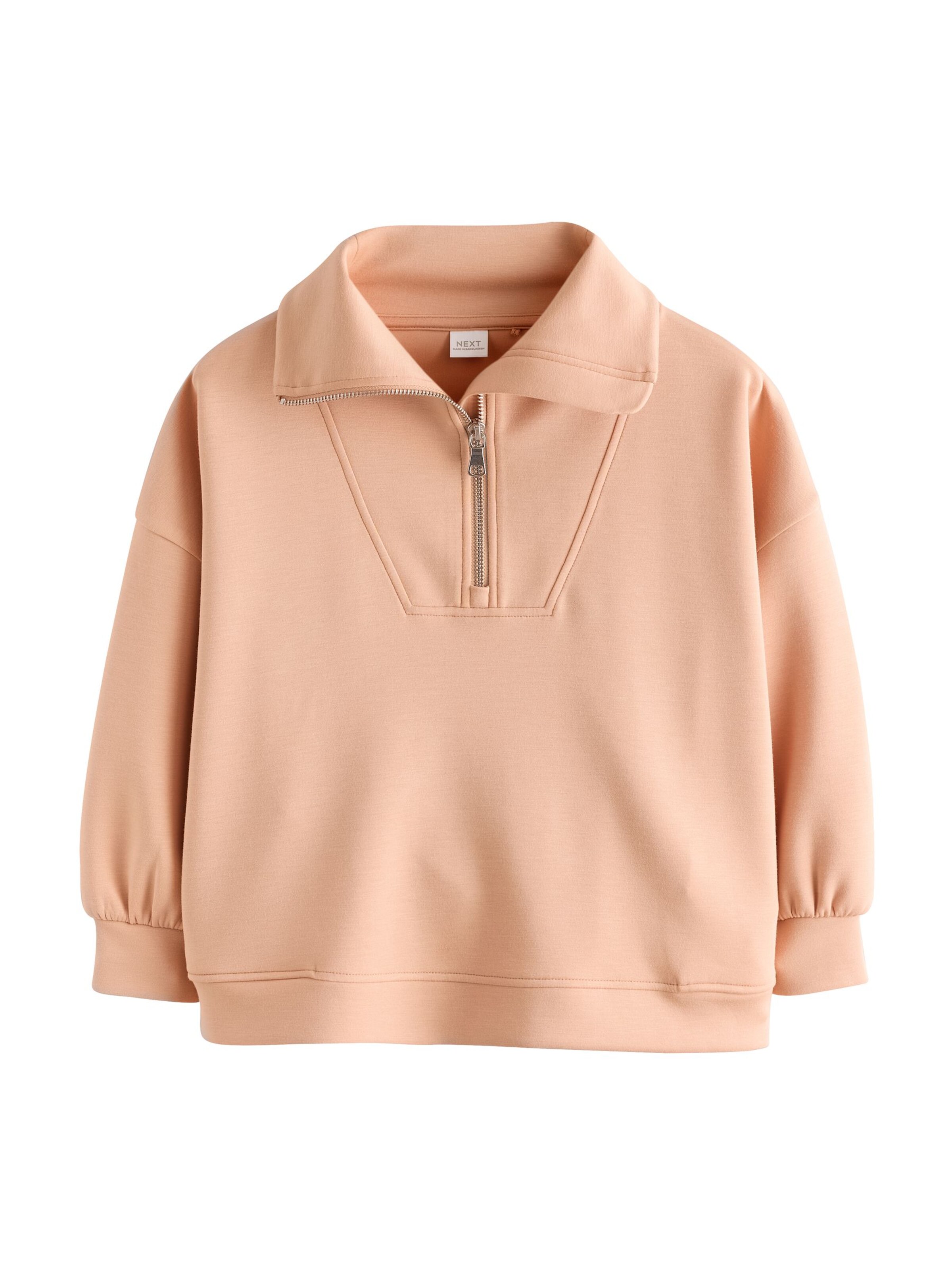 Sweat-shirt Next en orange : devant