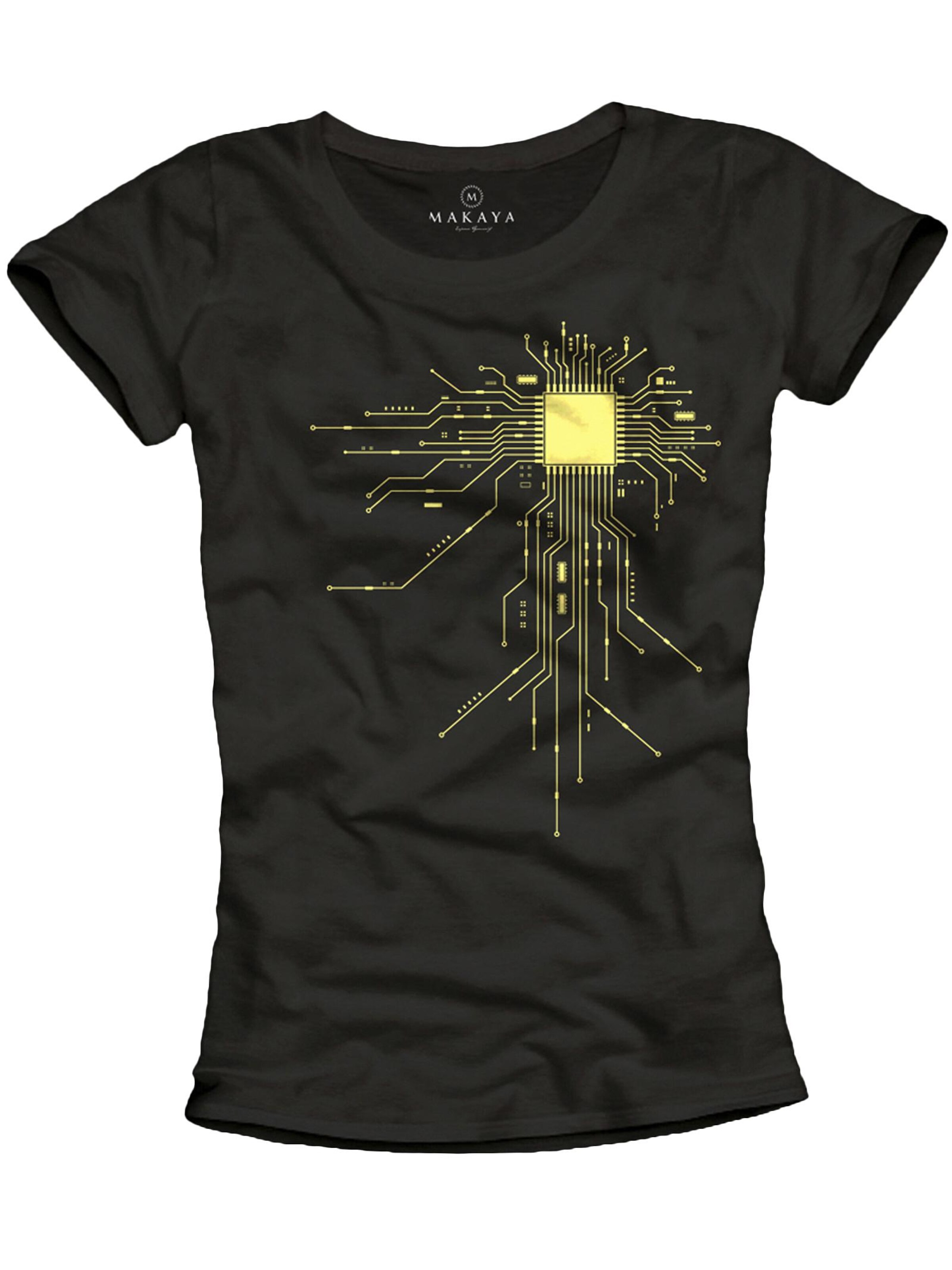 MAKAYA Shirt‌‌‌‌‌‌‌‌ in Schwarz: Vorderseite