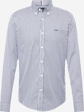 BOSS Regular fit Button Up Shirt 'H-ROAN-BD-E-C1-243' in Blue: front