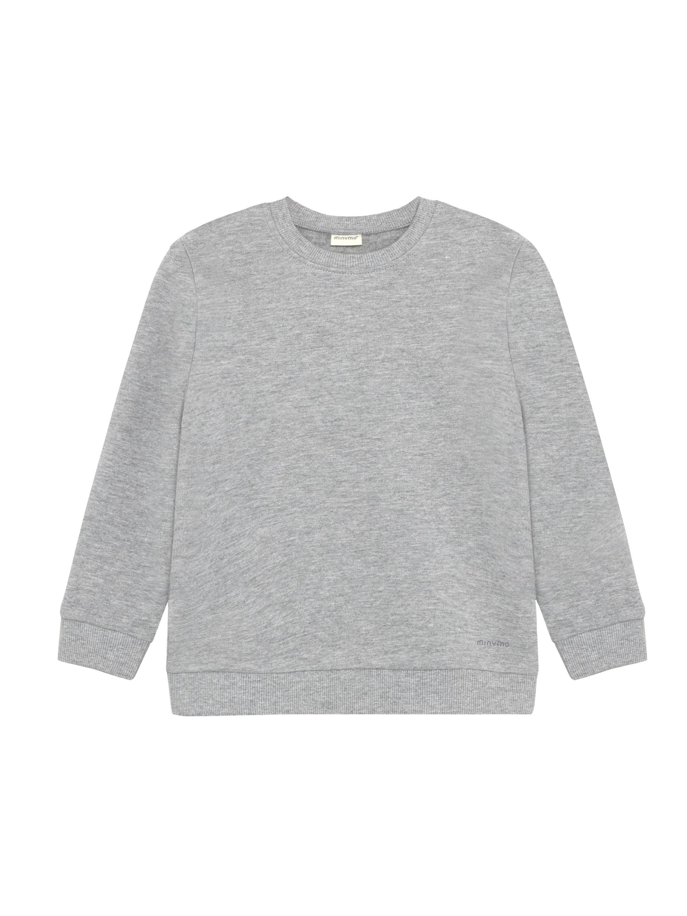 MINYMO Sweater ' MISweatshirt ' in Grey