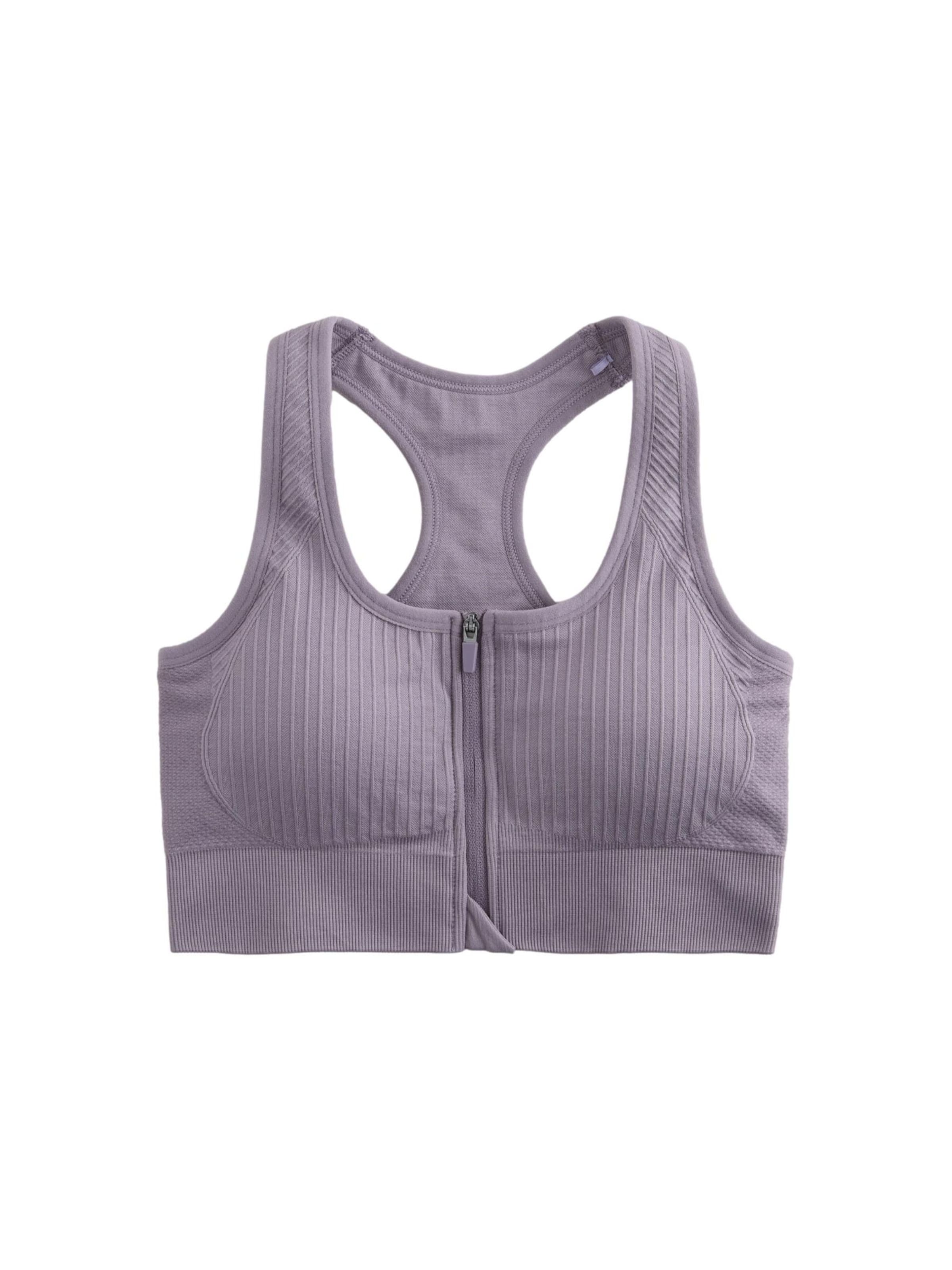 Soutien-gorge de sport Next en violet : devant