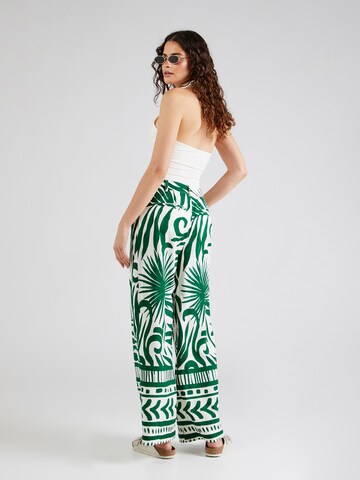 Wide leg Pantaloni 'Lucinda' di WHITE STUFF in verde
