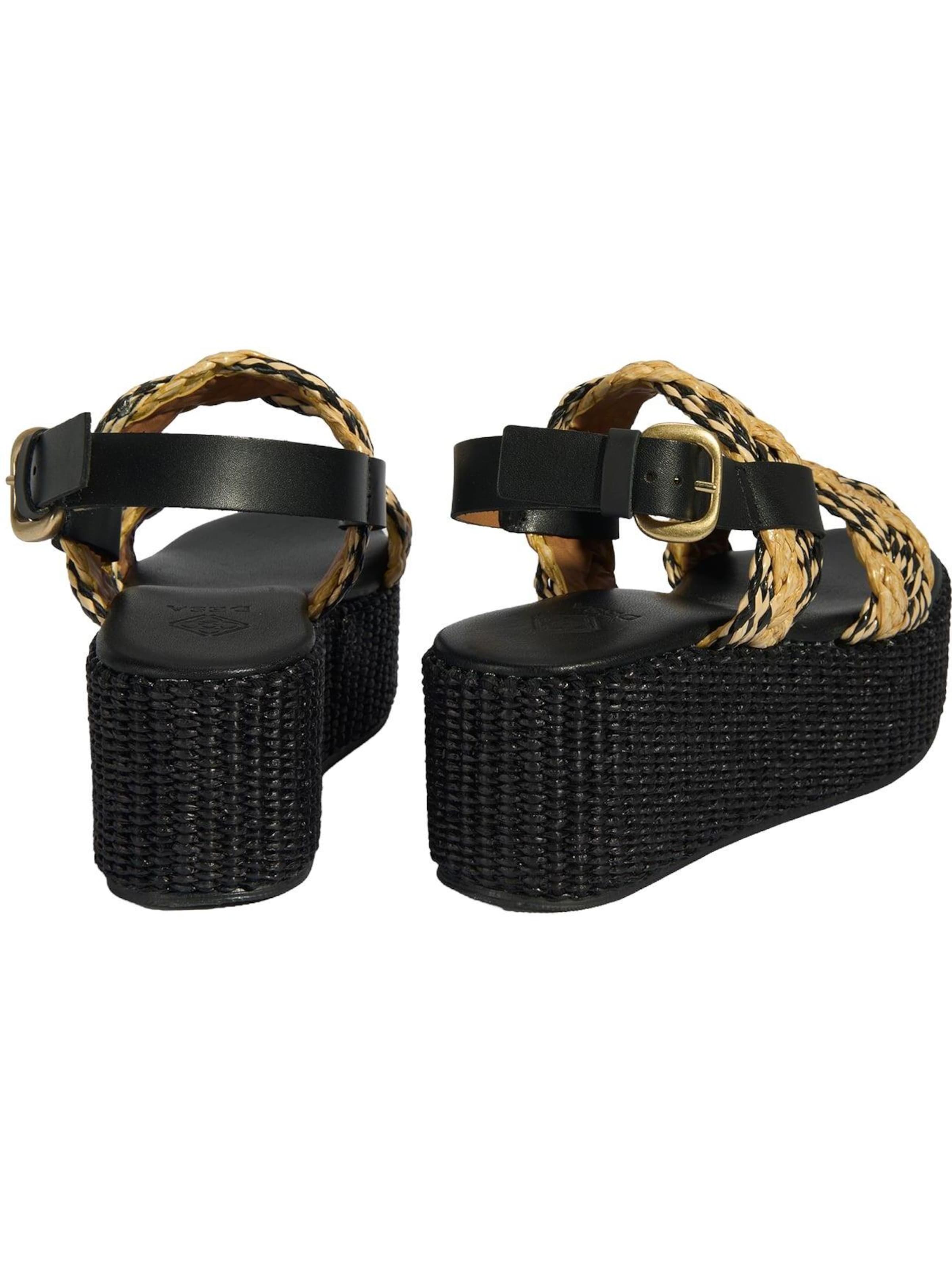 Desa - Sandalias 'Sandalen' en negro