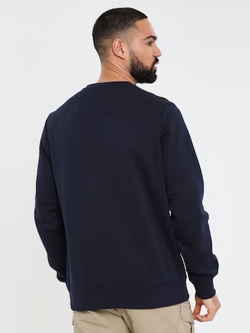 Sweat-shirt 'Crew Ocean' Threadbare en bleu