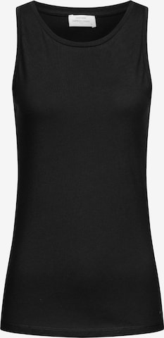 Cotton Candy Top 'Bianca' in Black: front