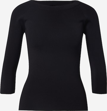 Tricou de la River Island pe negru: față