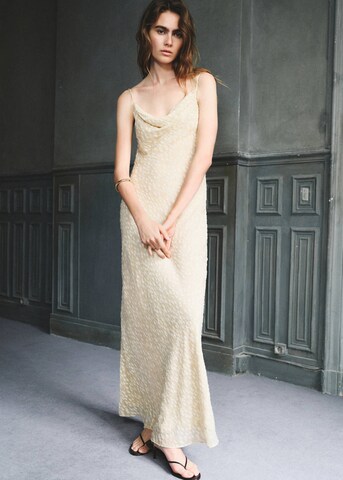 MANGO Kleid 'Livy' in Beige: Vorderseite