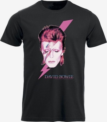 T-Shirt 'David Bowie Aladdin sane T-Shirt' Rockshirts en noir : devant