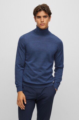 BOSS Pullover 'Musso' in Blau: Vorderseite