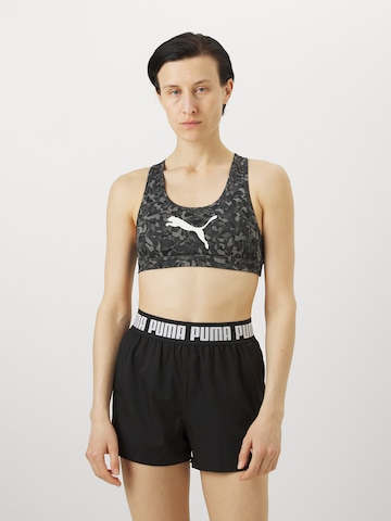 juoda PUMA Biustjė Sportinė liemenėlė '4KEEPS': priekis