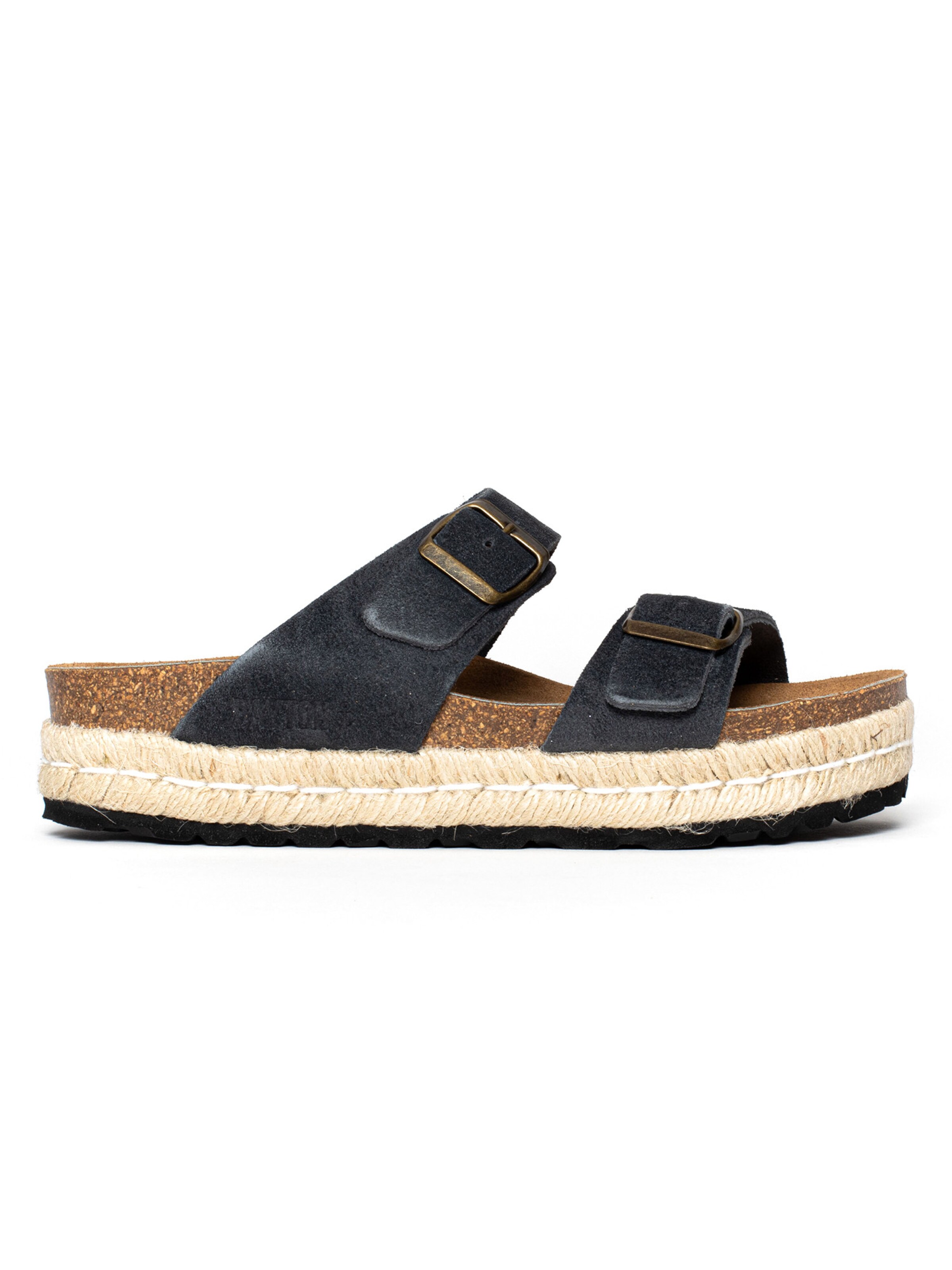 pelēks Bayton Ādas čības 'ALCEE'