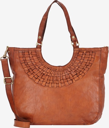 Campomaggi Handbag 'Edera' in Brown: front