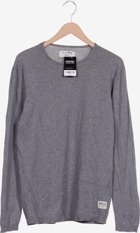 TOM TAILOR DENIM Pullover XL in Grau: predná strana