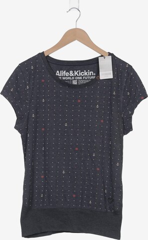 alife & kickin T-Shirt L in Blau: predná strana