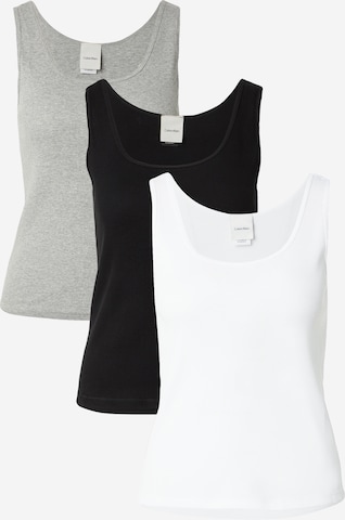 pilka Calvin Klein Underwear Apatiniai marškinėliai: priekis