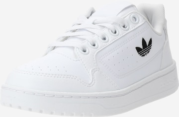 Baskets basses 'NY 90' ADIDAS ORIGINALS en blanc : devant