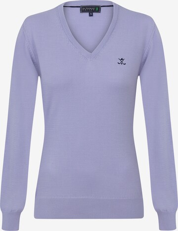 Sir Raymond Tailor Sweater 'Verty' in Purple: front