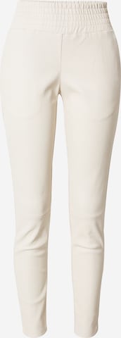 Ibana Slimfit Broek 'COLETTE' in Wit: voorkant