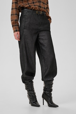 My Essential Wardrobe Loosefit Bukser i sort: forside