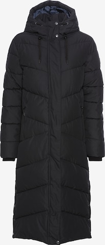 POLARINO Raincoat in Black: front